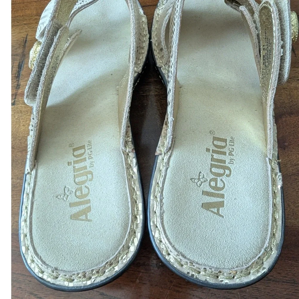 Alegria wedge sandals